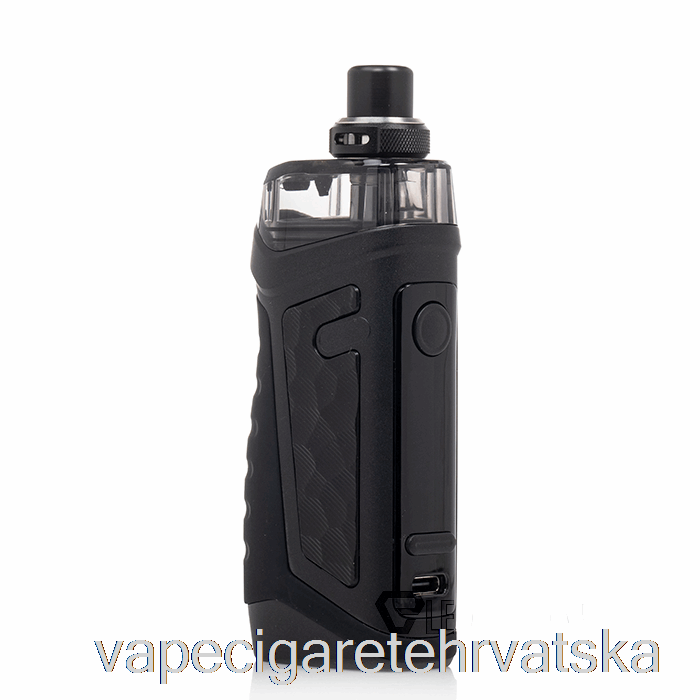 Vape Cigareta Vandy Vape Jackaroo 18650 Pod Kit Obsidian Black